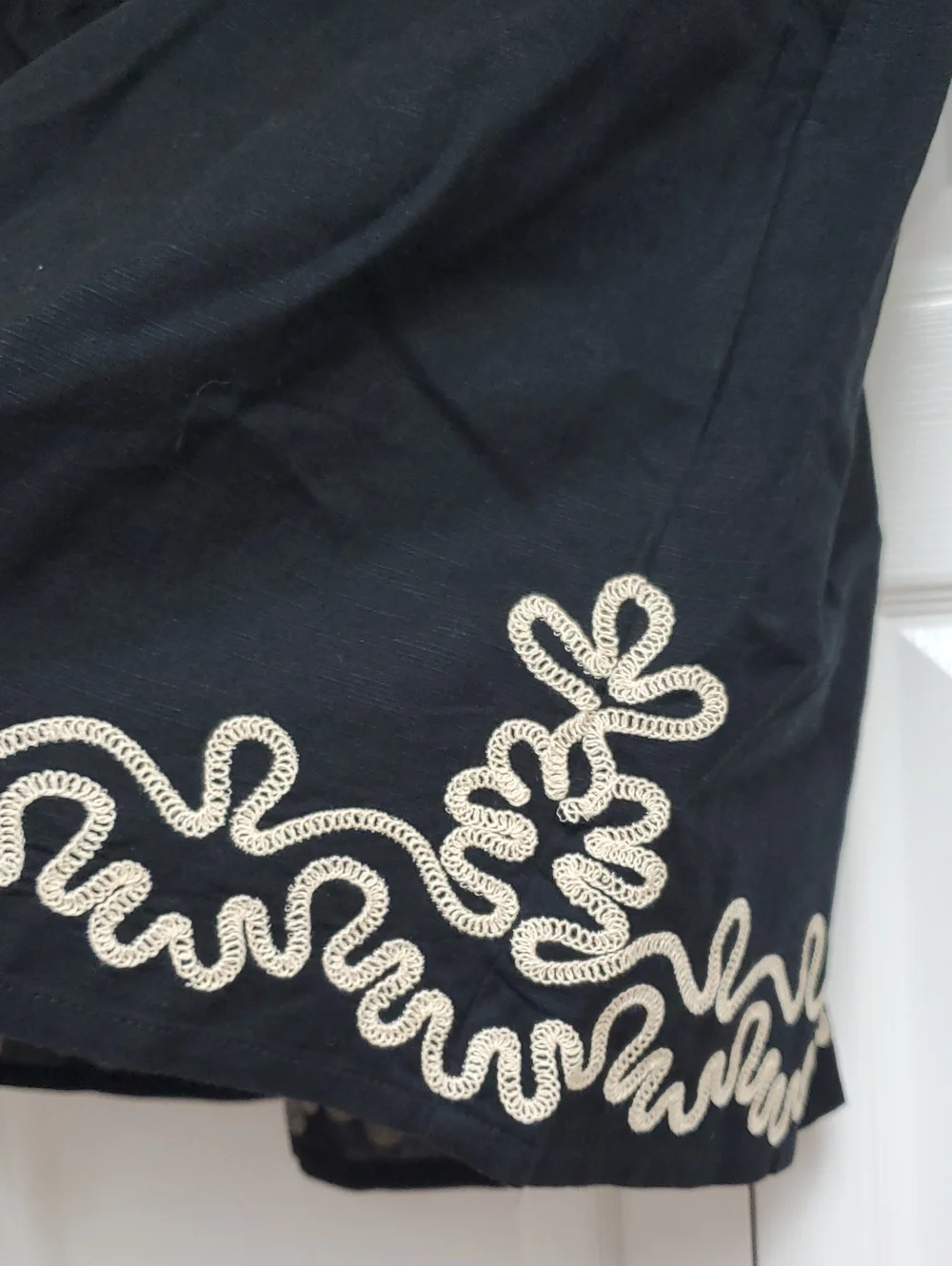 Future Collective Linen Blend Skirt